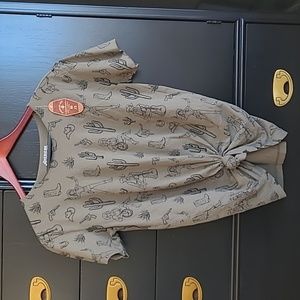 American Highway new shirt,  army green